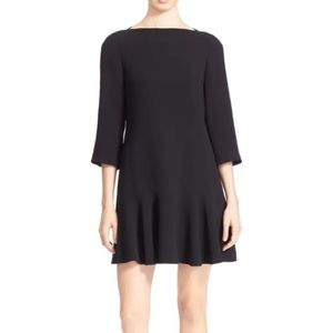 Kate Spade Flounce Crepe Dress